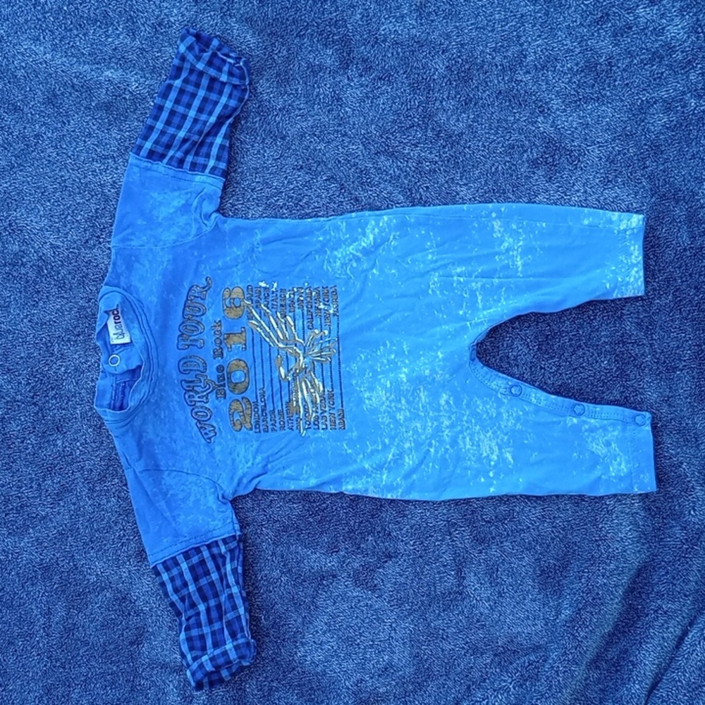 Blue Rock Boutique Band baby outfit